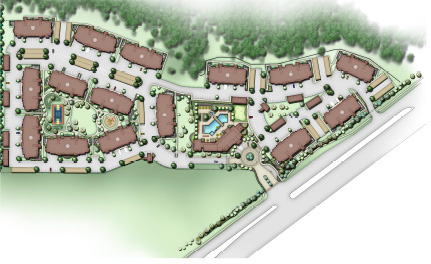 Salado Apartment Homes Site Plan